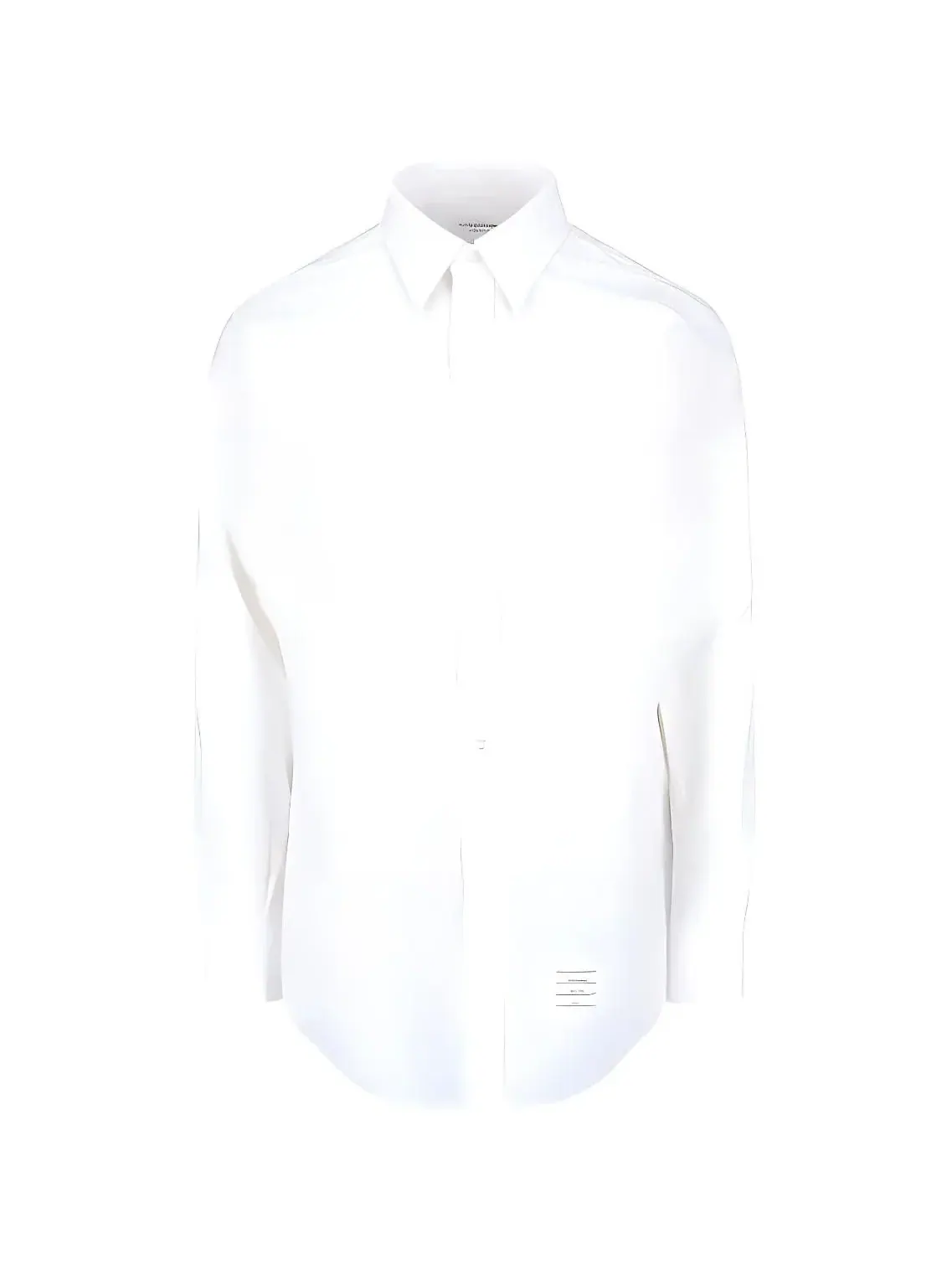Рубашка THOM BROWNE Oxford — изображение 3 из 5, белый