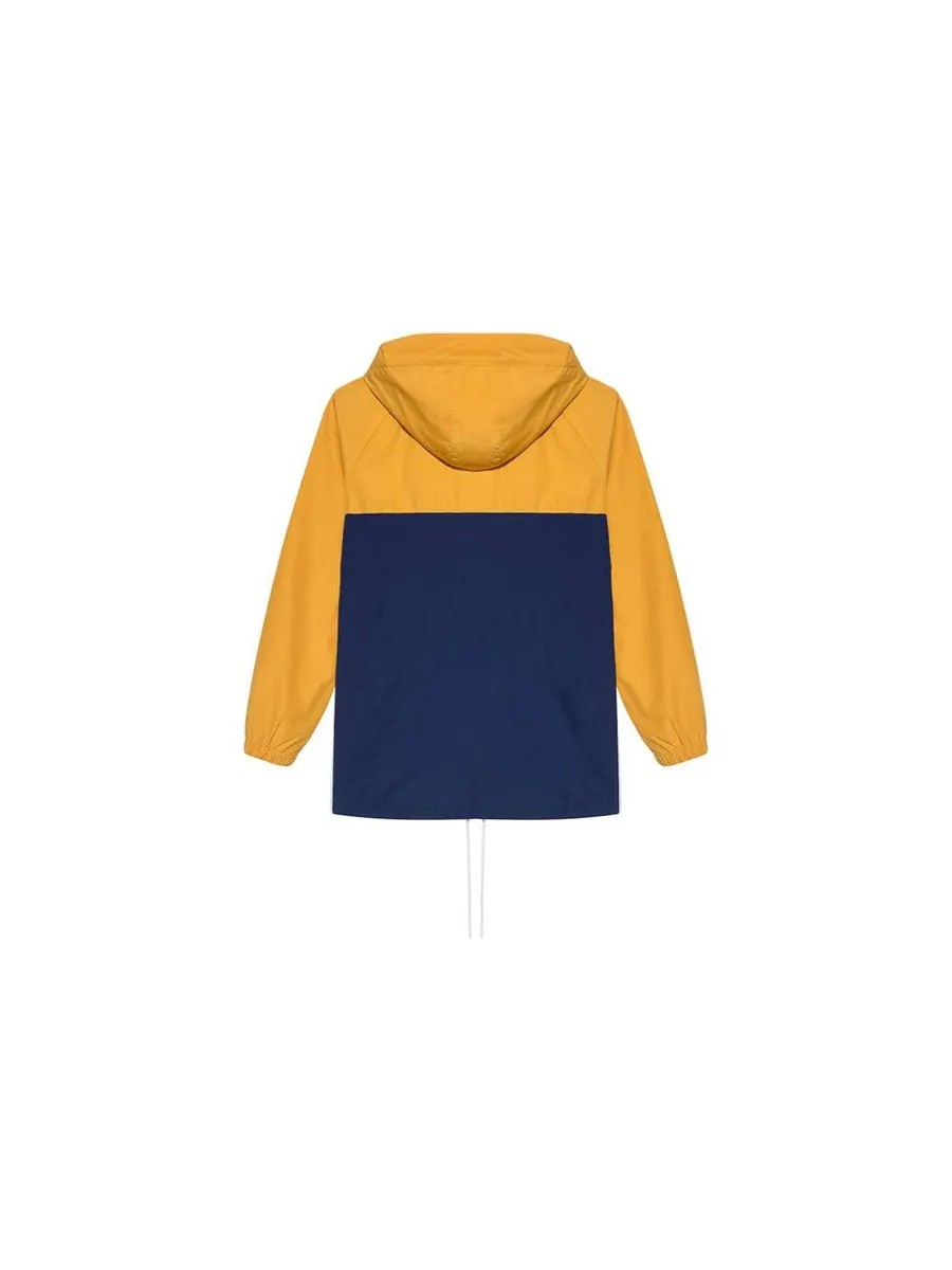 Куртка New Balance Fleece Windbreakers 'Yellow Blue' — изображение 2 из 2, желтый