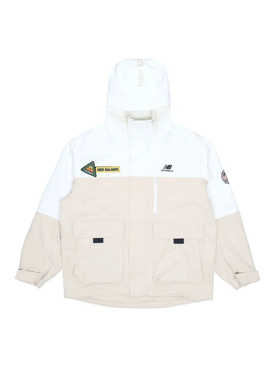 Куртка New Balance x JHI Cargo Jacket 'White Beige' — изображение 1 из 2, белый