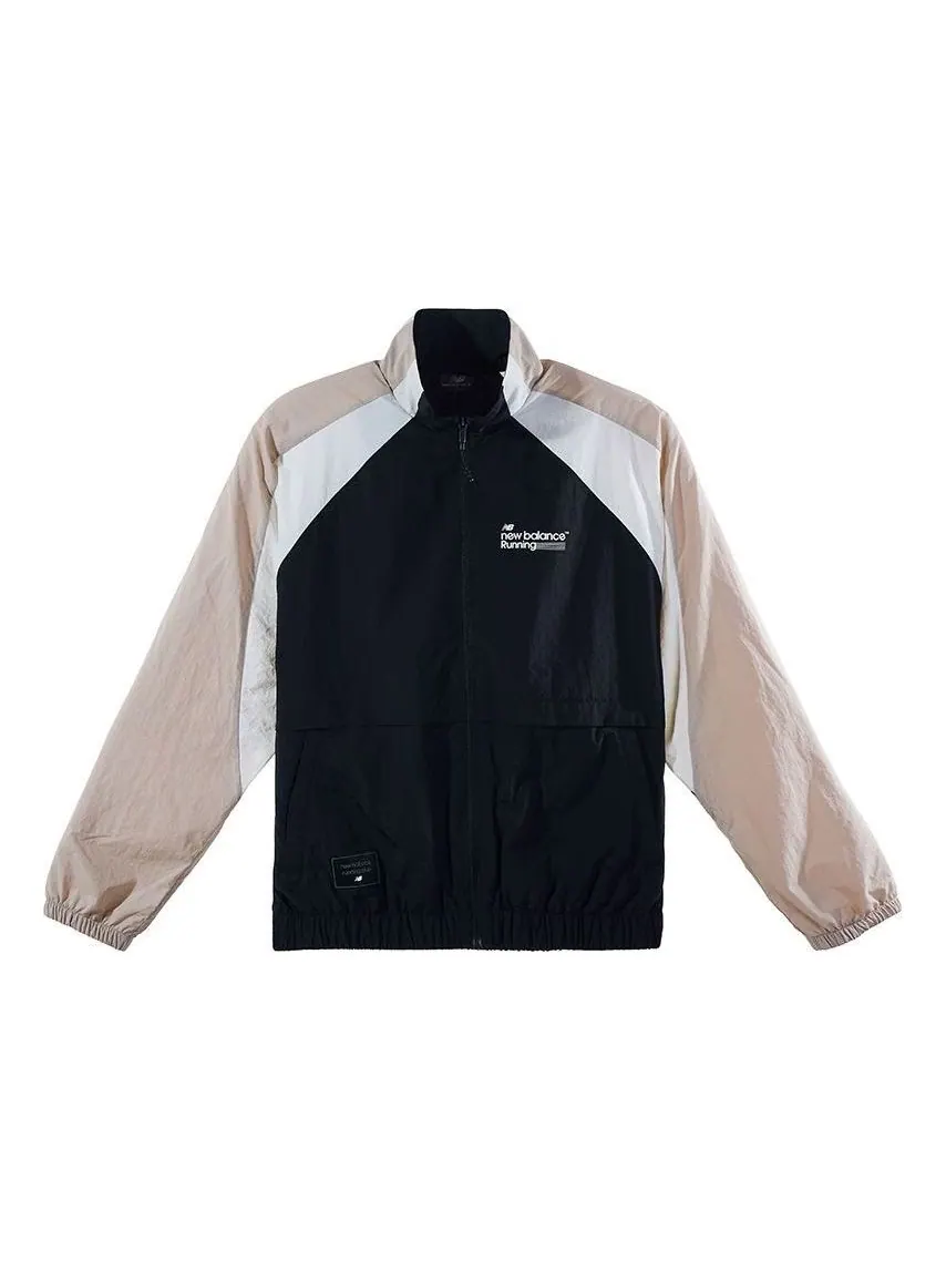 Куртка New Balance Running Woven Jacket 'Black' — изображение 1 из 2, черный