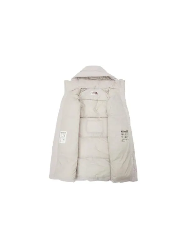 Куртка white label down jacket 'white' The North Face — изображение 4 из 4, белый