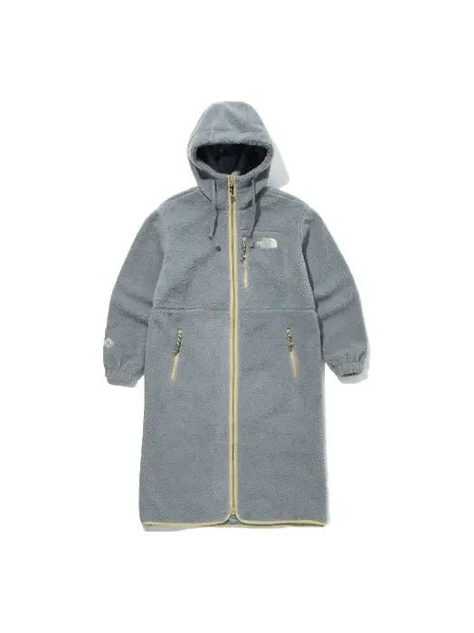 Куртка street style logo coats 'grey' The North Face — изображение 1 из 4, серый