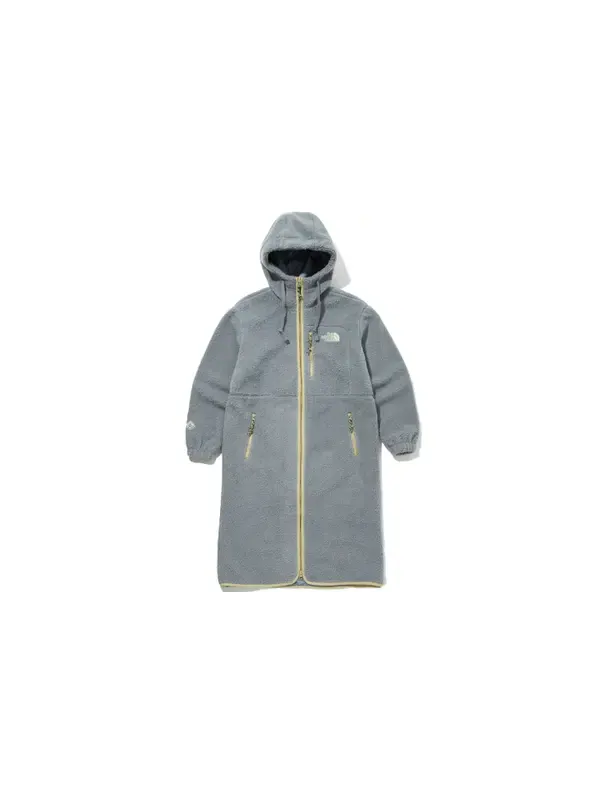 Куртка street style logo coats 'grey' The North Face — изображение 2 из 4, серый