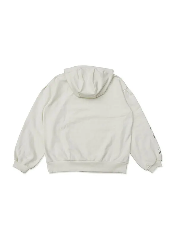 Толстовка New Balance Sleeve Casual Sports Pullover Ivory — изображение 2 из 2, белый