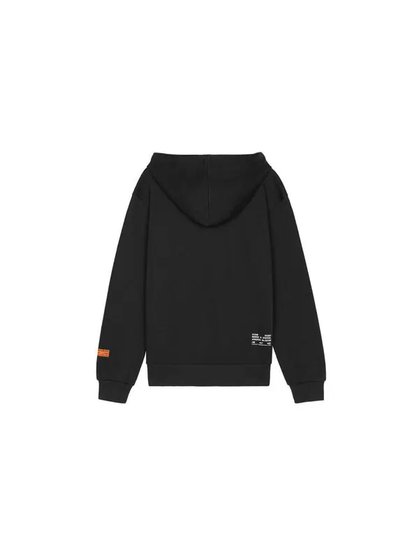 Толстовка New Balance Alphabet Printing Casual Couple Style Black — изображение 2 из 2, черный