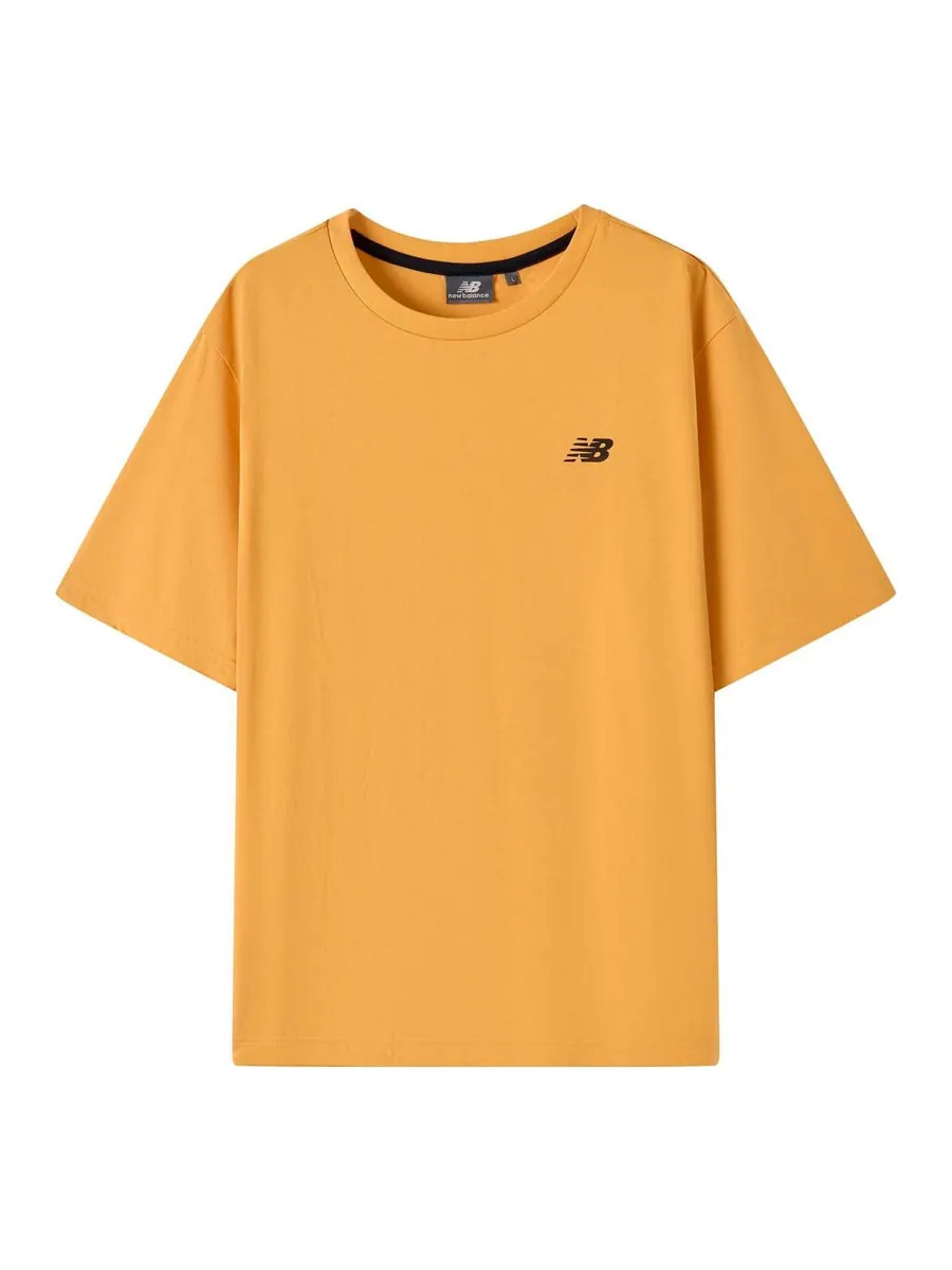 Футболка New Balance Logo Print Athletic T-Shirt 'Yellow' — изображение 1 из 1, желтый