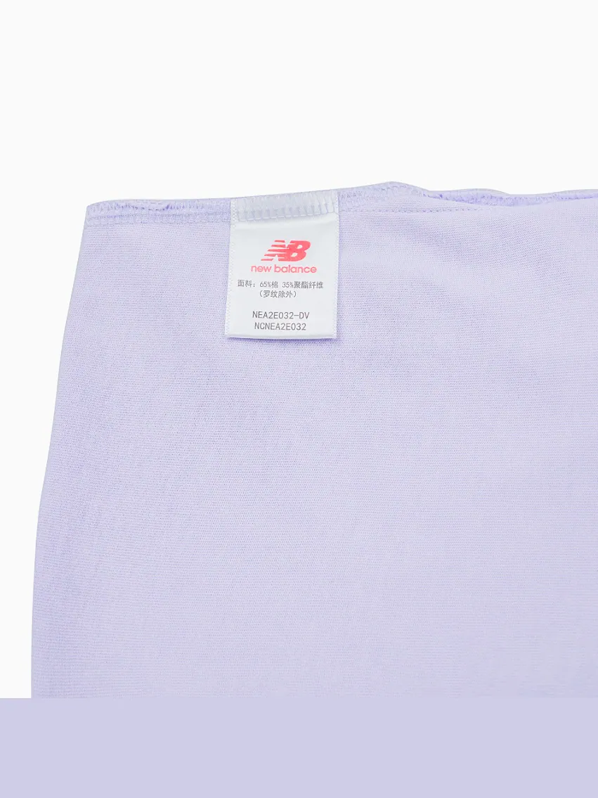 Футболка New Balance Set in Sleeve Women's — изображение 3 из 4, фиолетовый