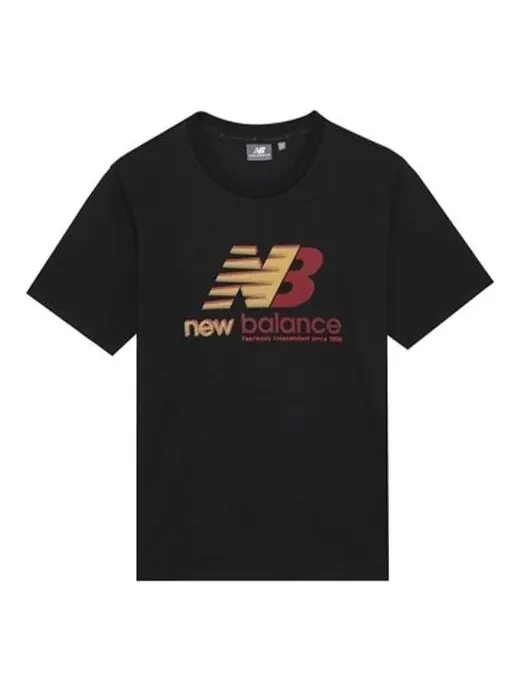 Футболка мужские New Balance — изображение 1 из 2, черный