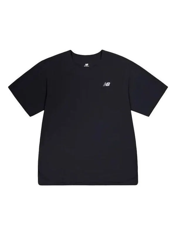 Футболка с логотипом blacktoe New Balance — изображение 1 из 2, черный