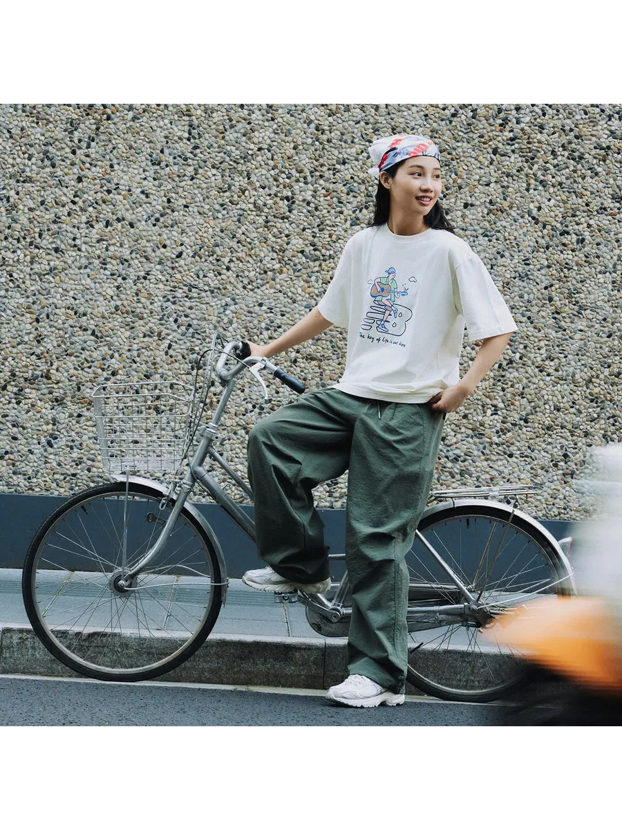 Футболка New Balance x PK Guitar Graphic T-Shirt 'Ivory' — изображение 4 из 11, белый