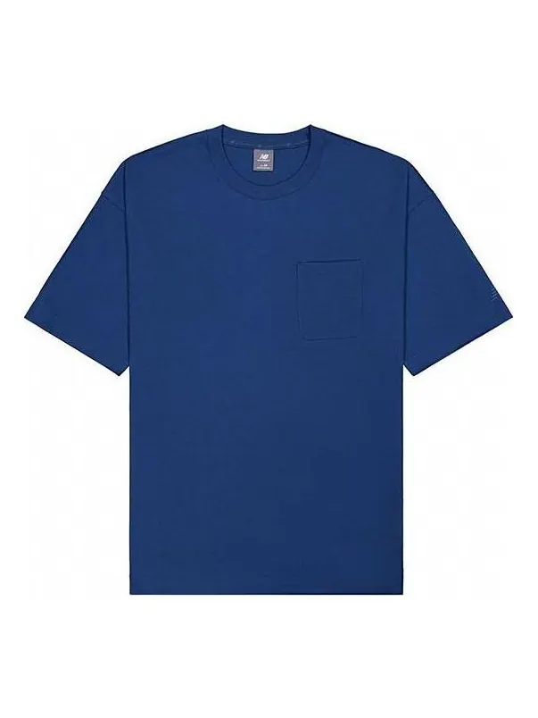 Футболка New Balance Graphic T-Shirt 'Blue' — изображение 1 из 2, синий