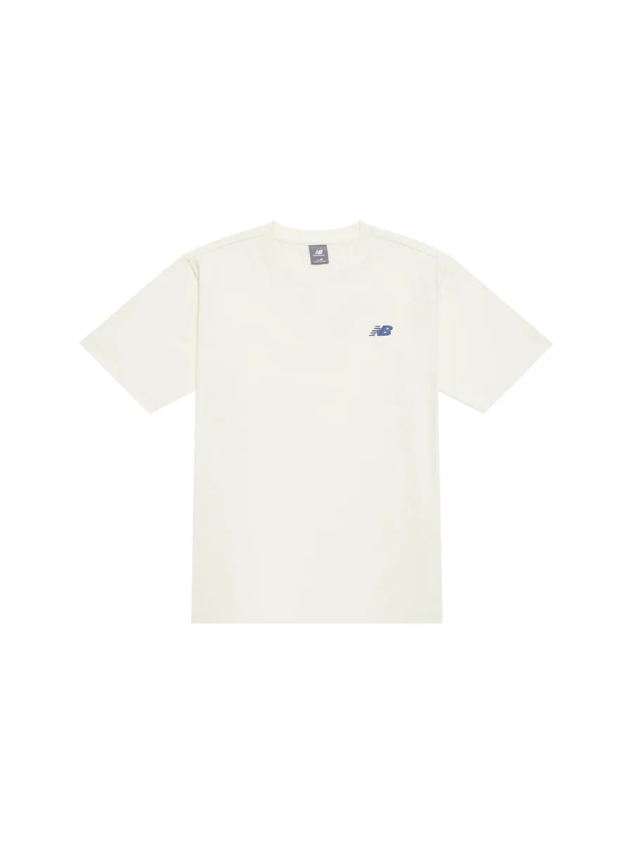 Футболка New Balance Running Duo Graphic T-Shirt 'Ivory' — изображение 2 из 14, белый