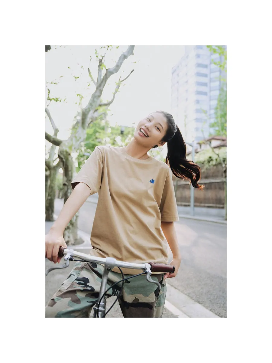 Футболка New Balance Running Graphic T-Shirt 'Tan' — изображение 3 из 12, бежевый