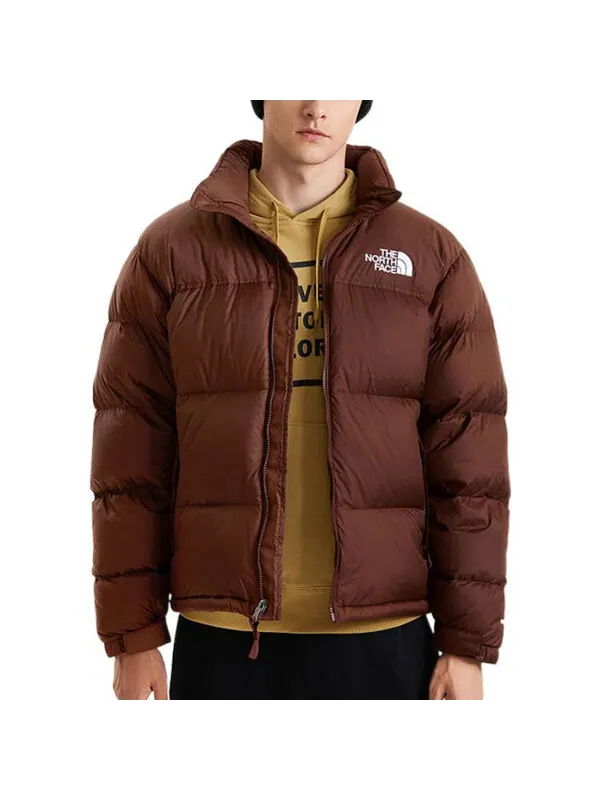 Куртка fw22 1996 retro nuptse jacket icon logo 'brown' The North Face — изображение 2 из 4, коричневый