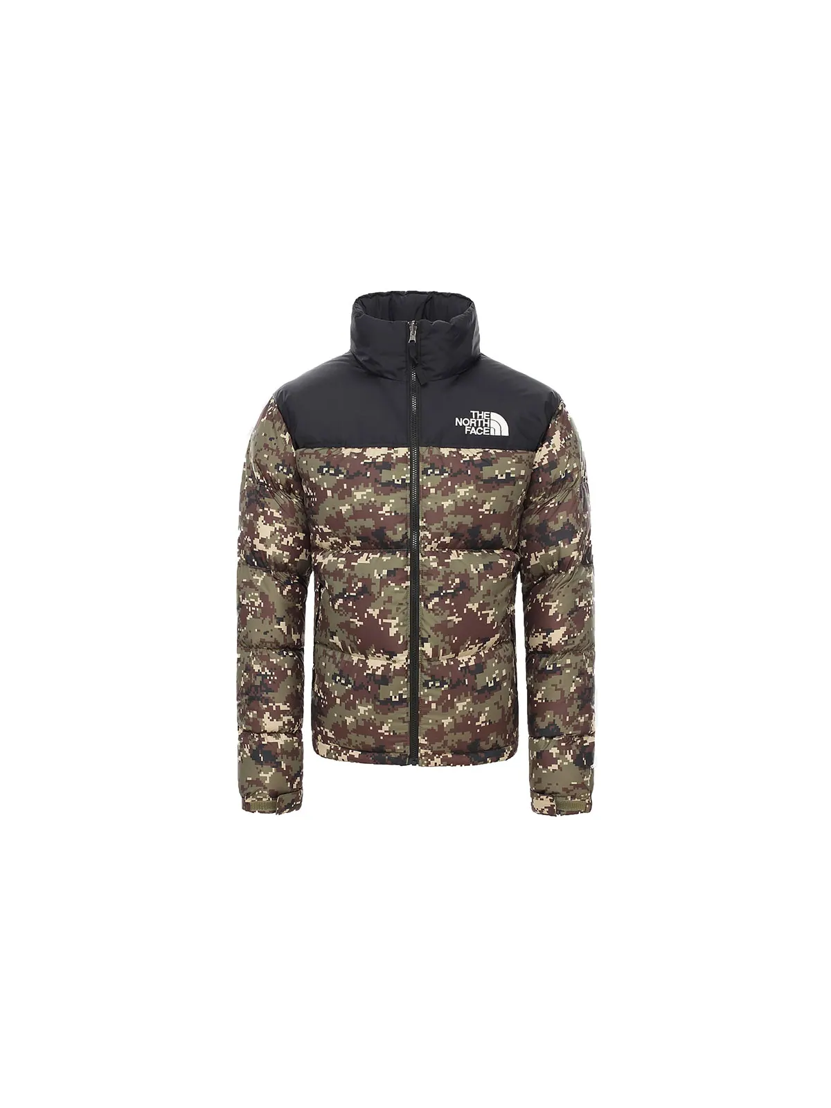 Куртка THE NORTH FACE 1996 Retro Nuptse Jacket Tumbleweed Green 700 NF0A3C8D-LJ8 — изображение 2 из 7, цементный