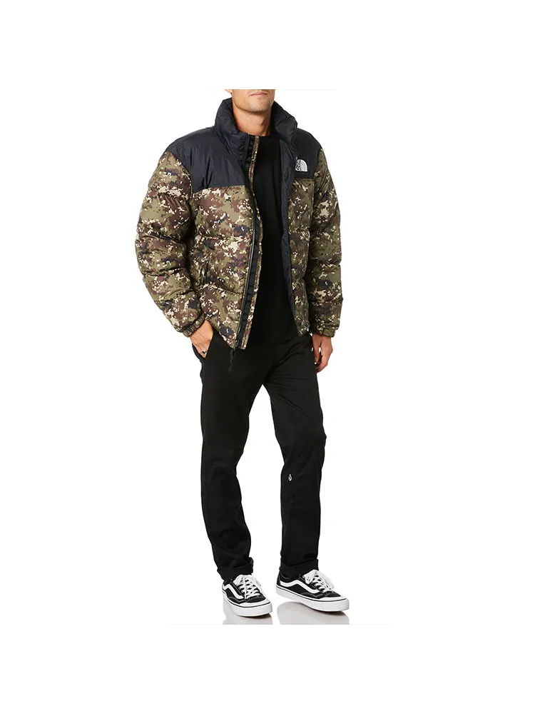 Куртка THE NORTH FACE 1996 Retro Nuptse Jacket Tumbleweed Green 700 NF0A3C8D-LJ8 — изображение 4 из 7, цементный