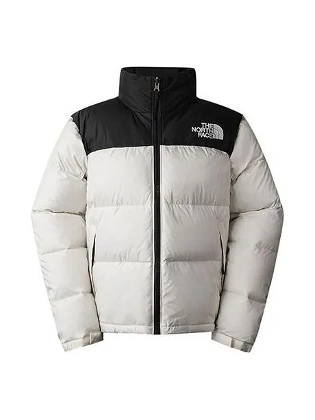 Куртка feather down high-neck jacket 'beige' The North Face — изображение 1 из 4, бежевый