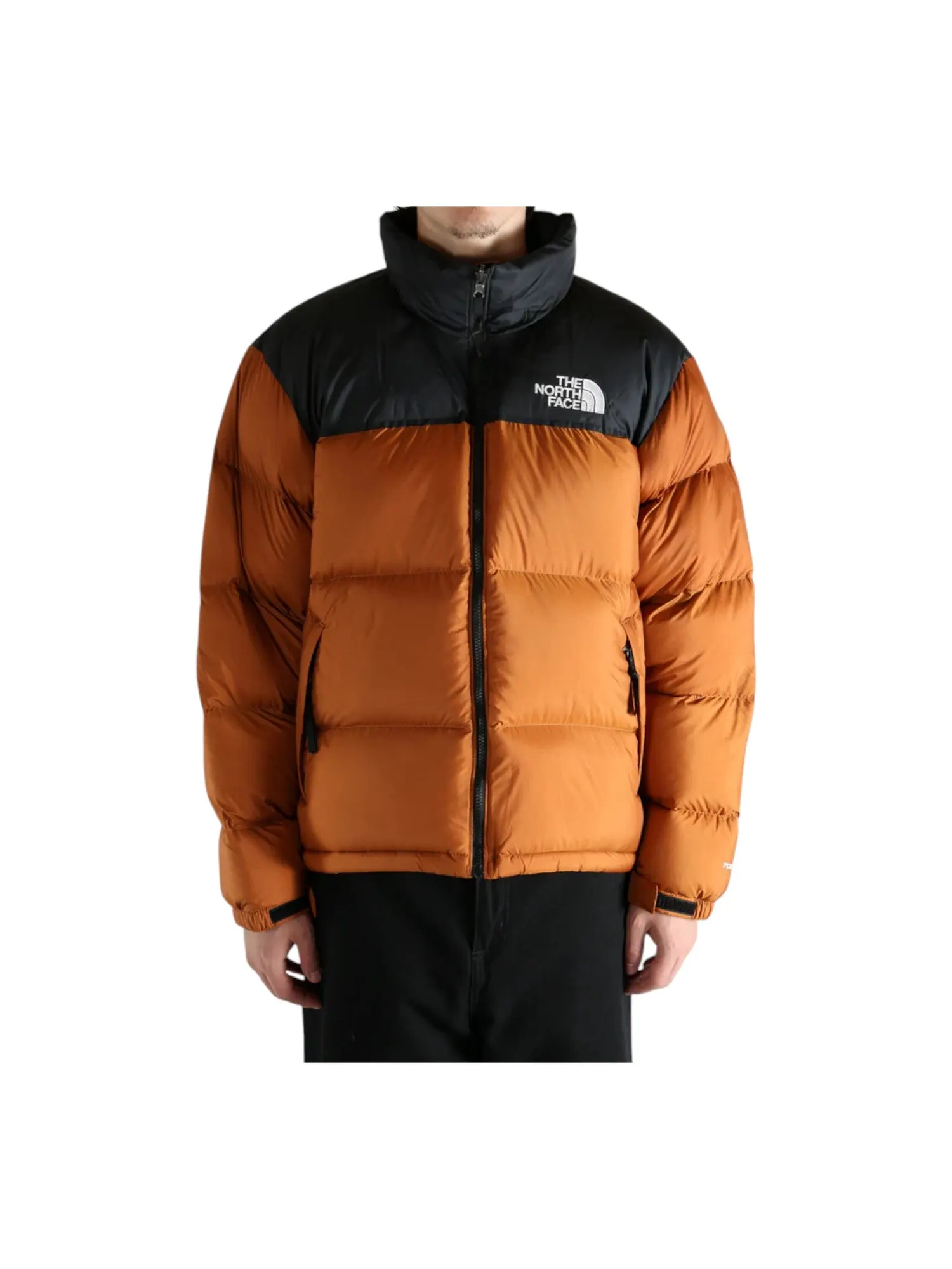 Куртка The North Face 1996 Retro Nuptse Jacket 'Burnt Umber TNF Black' — изображение 2 из 4, черный