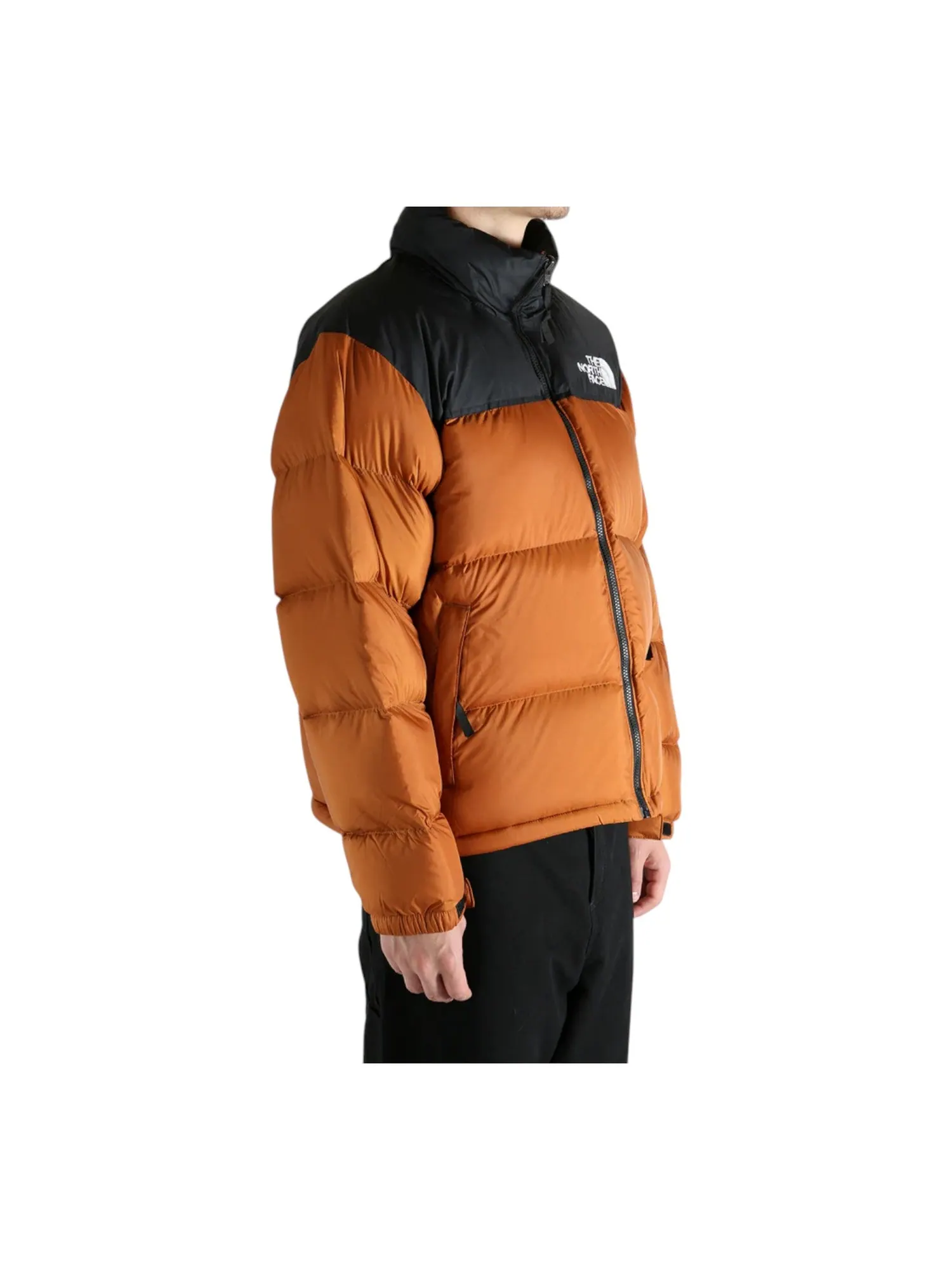 Куртка The North Face 1996 Retro Nuptse Jacket 'Burnt Umber TNF Black' — изображение 3 из 4, черный