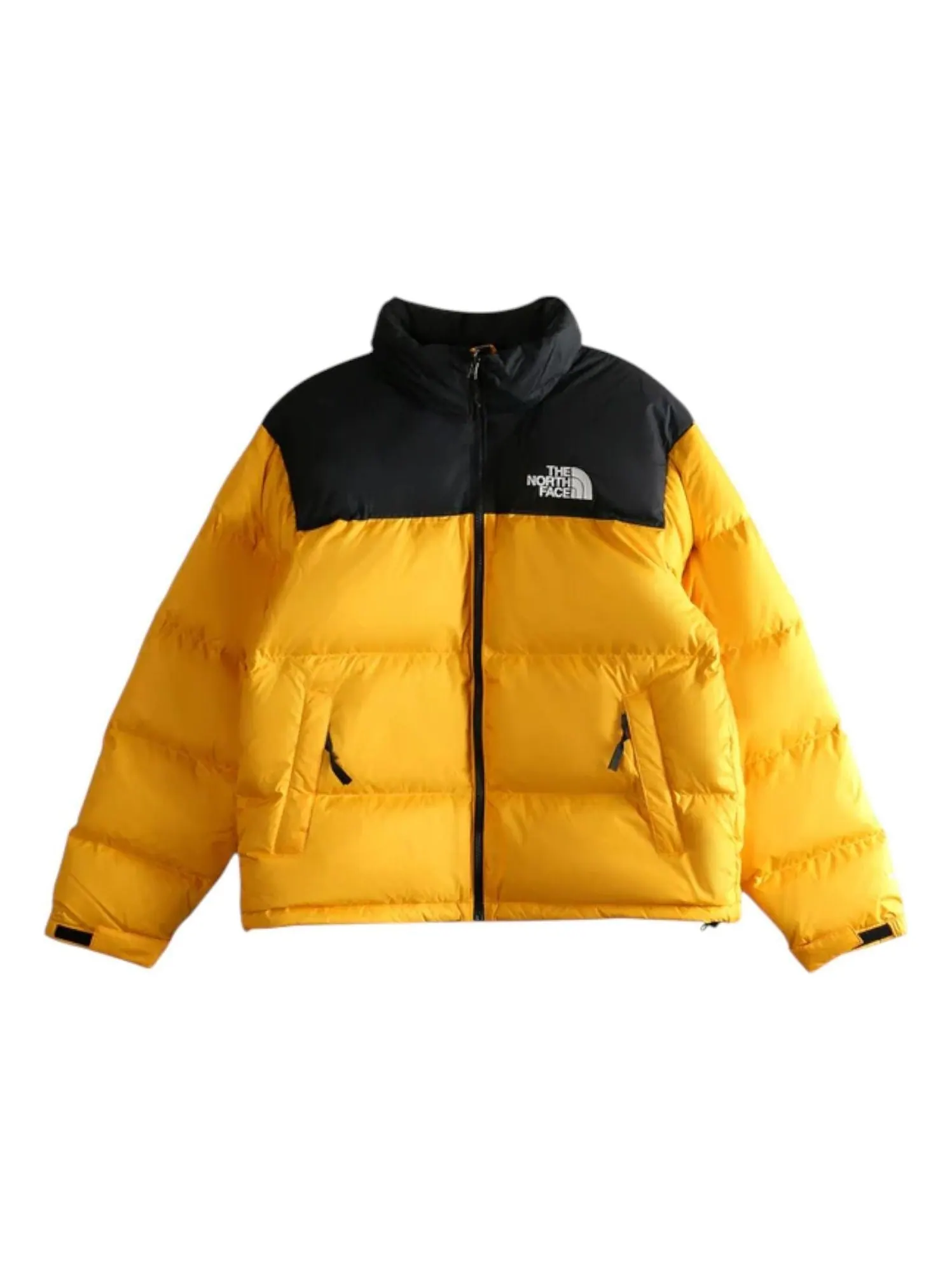 Куртка The North Face 1996 Retro Nuptse Jacket 'Summit Gold TNF Black' — изображение 1 из 4, золотистый/черный