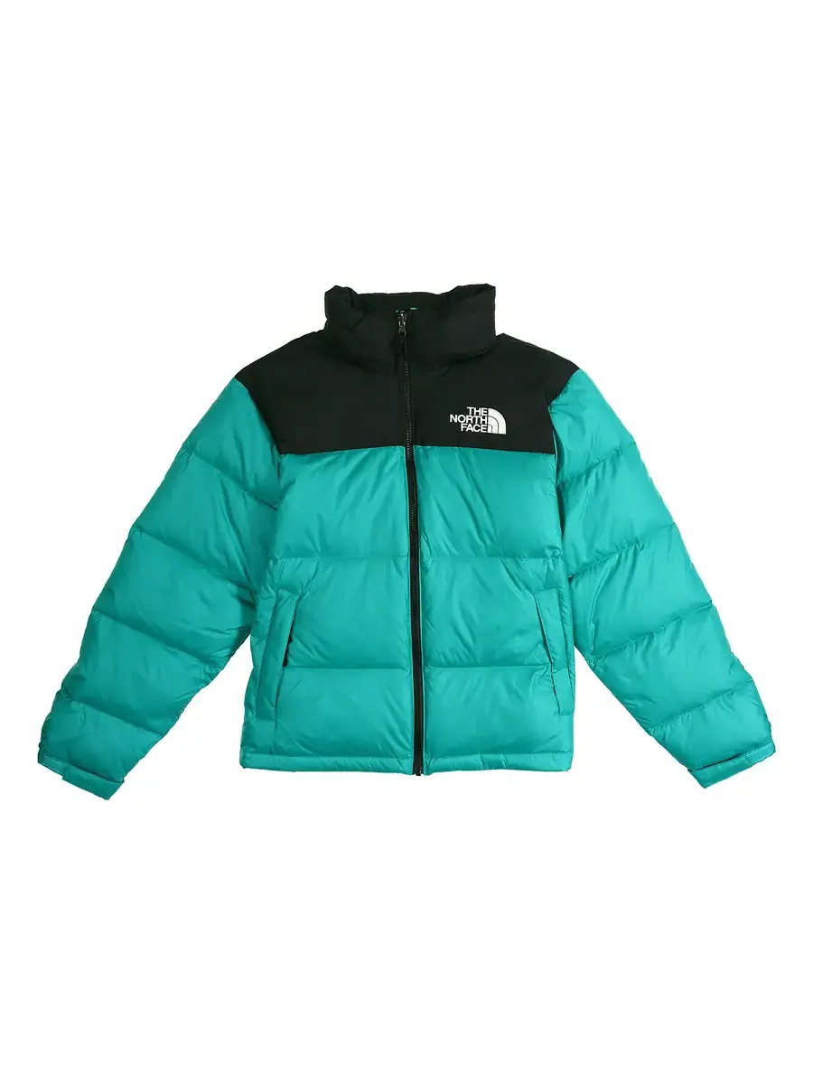 Куртка THE NORTH FACE Retro Nylon Down Jacket 'Teal' — изображение 1 из 1, бирюзовый