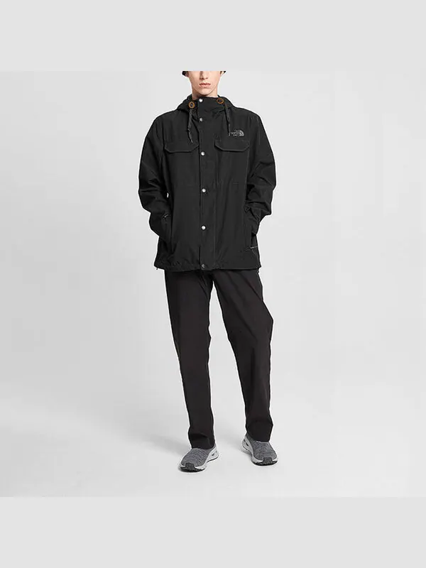 Куртка dryvent down puffer hood jacket 'black' The North Face — изображение 2 из 4, черный