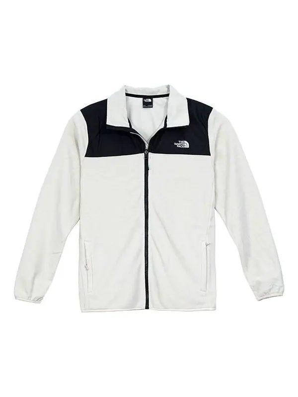 Куртка logo fleece jacket 'white' The North Face — изображение 1 из 4, белый