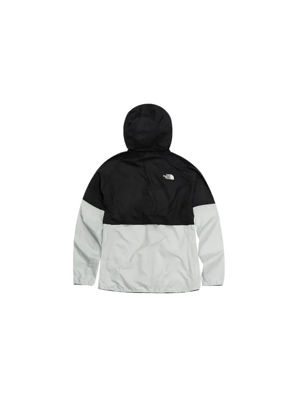 Куртка wind jacket 'black' The North Face — изображение 2 из 4, черный/серый
