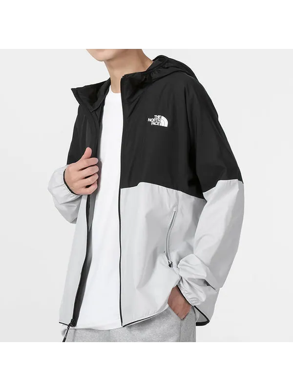 Куртка wind jacket 'black' The North Face — изображение 4 из 4, черный/серый