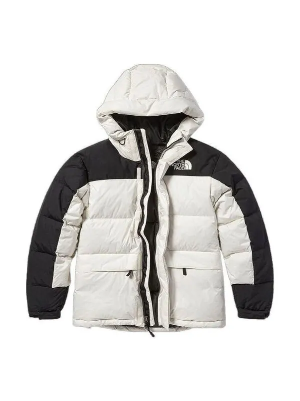 Куртка himalayan ripstop nylon down jacket 'white' The North Face — изображение 1 из 3, белый/черный