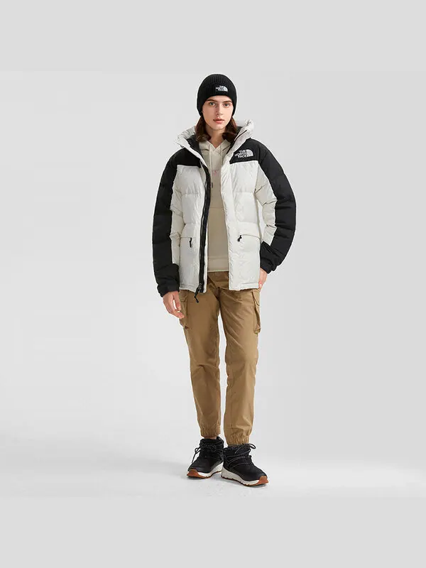 Куртка himalayan ripstop nylon down jacket 'white' The North Face — изображение 3 из 3, белый/черный