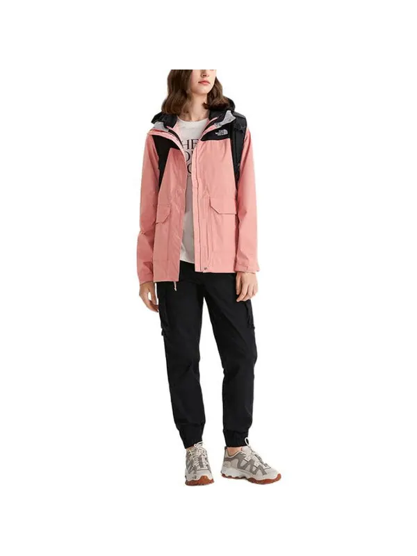Куртка fw22 antora jacket 'pink' The North Face — изображение 2 из 4, розовый