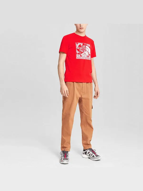Футболка red box celebration t-shirt 'red' The North Face — изображение 3 из 4, красный