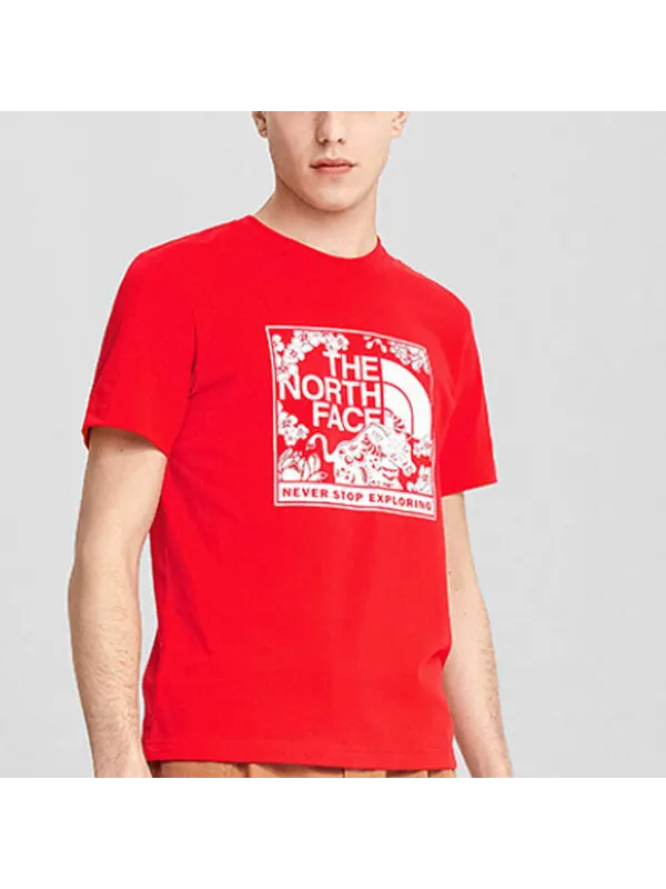Футболка red box celebration t-shirt 'red' The North Face — изображение 4 из 4, красный