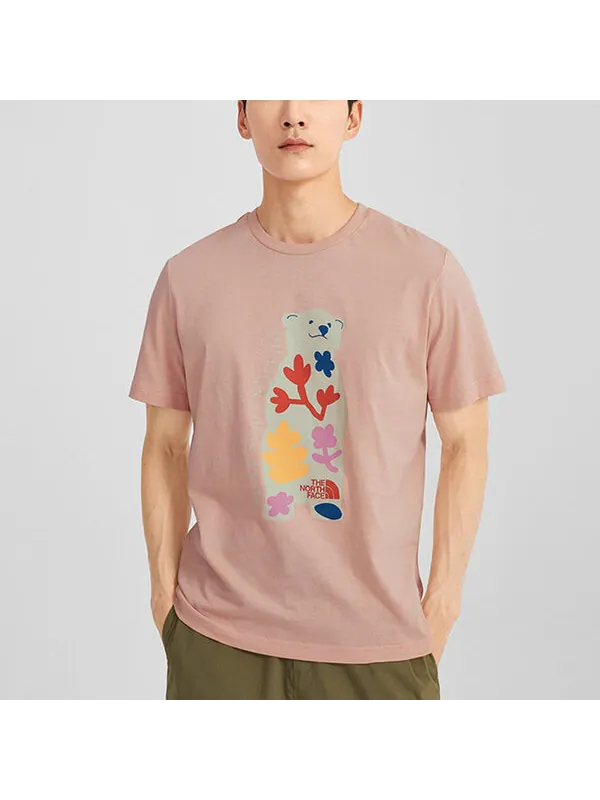 Футболка graphic t-shirt 'pink' The North Face — изображение 3 из 4, розовый