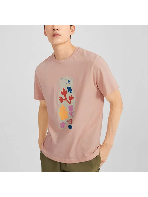 Футболка graphic t-shirt 'pink' The North Face — изображение 4 из 4, розовый