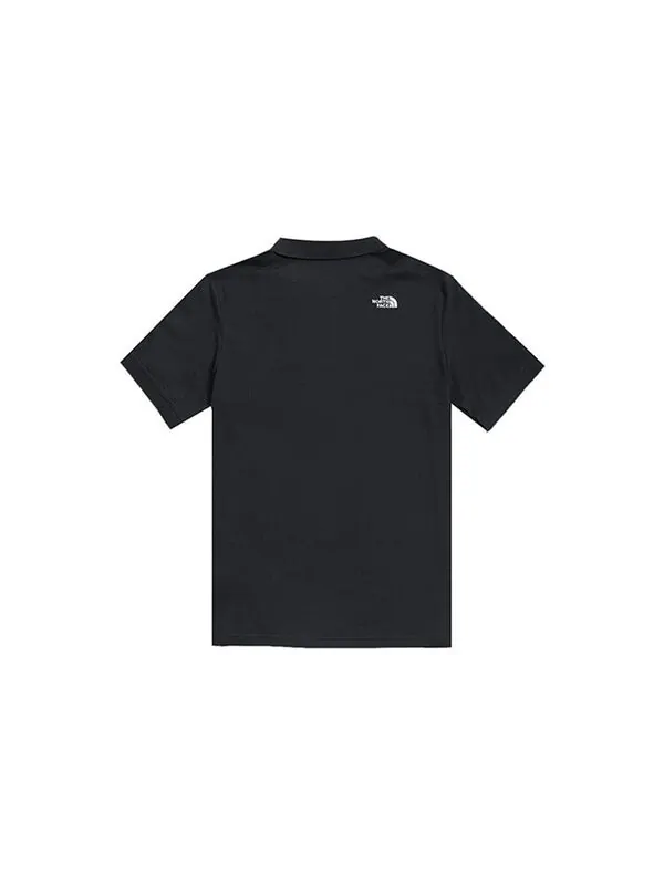 Футболка polo t-shirts 'black' The North Face — изображение 2 из 4, черный
