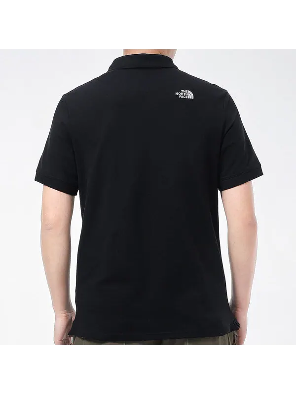 Футболка polo t-shirts 'black' The North Face — изображение 4 из 4, черный