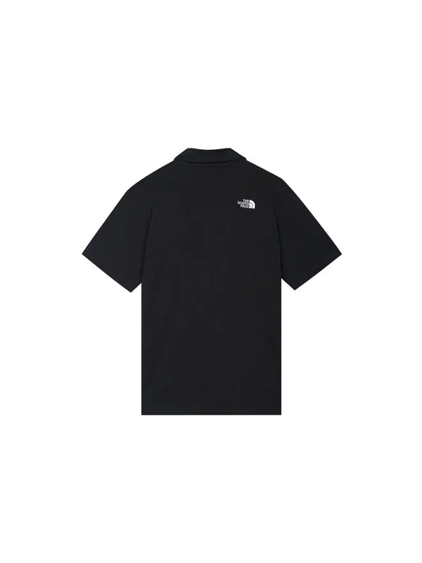 Футболка polo shirts 'black' The North Face — изображение 2 из 4, черный