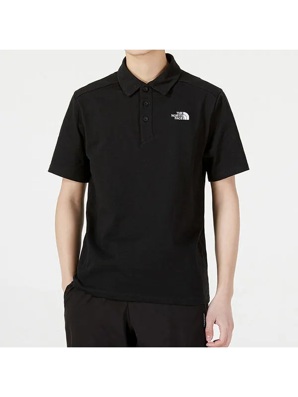 Футболка polo shirts 'black' The North Face — изображение 3 из 4, черный