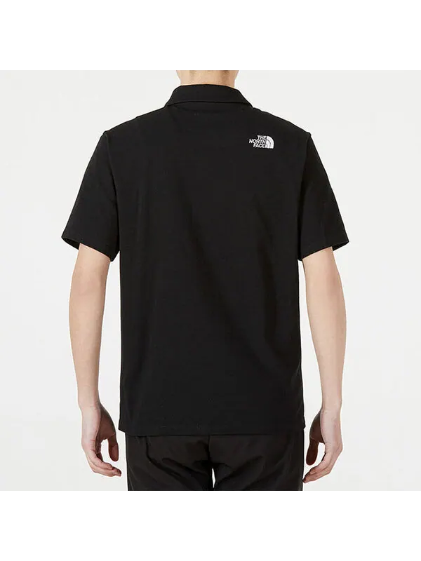 Футболка polo shirts 'black' The North Face — изображение 4 из 4, черный