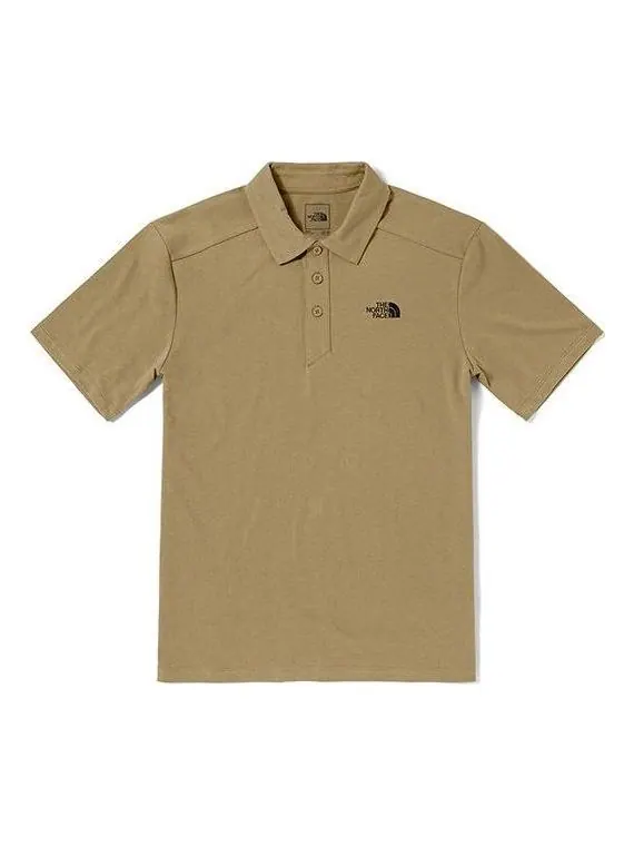 Поло THE NORTH FACE Polo Shirts 'Brown' — изображение 1 из 5, коричневый