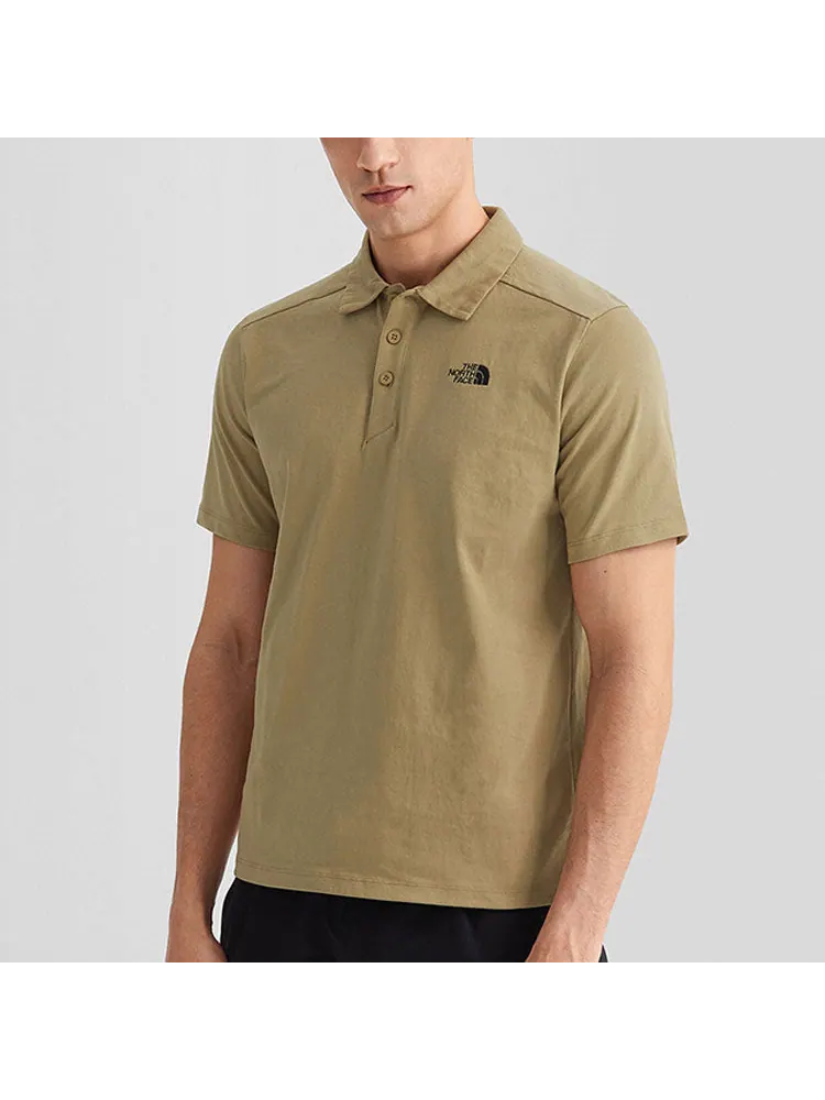 Поло THE NORTH FACE Polo Shirts 'Brown' — изображение 3 из 5, коричневый
