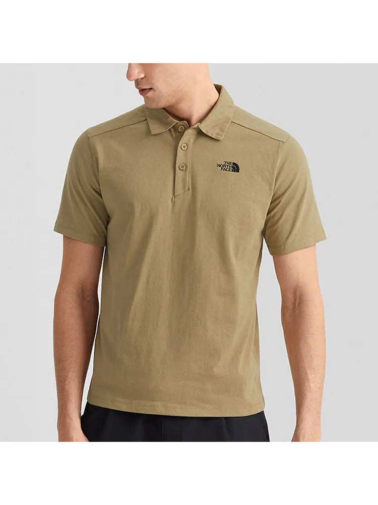 Поло THE NORTH FACE Polo Shirts 'Brown' — изображение 4 из 5, коричневый