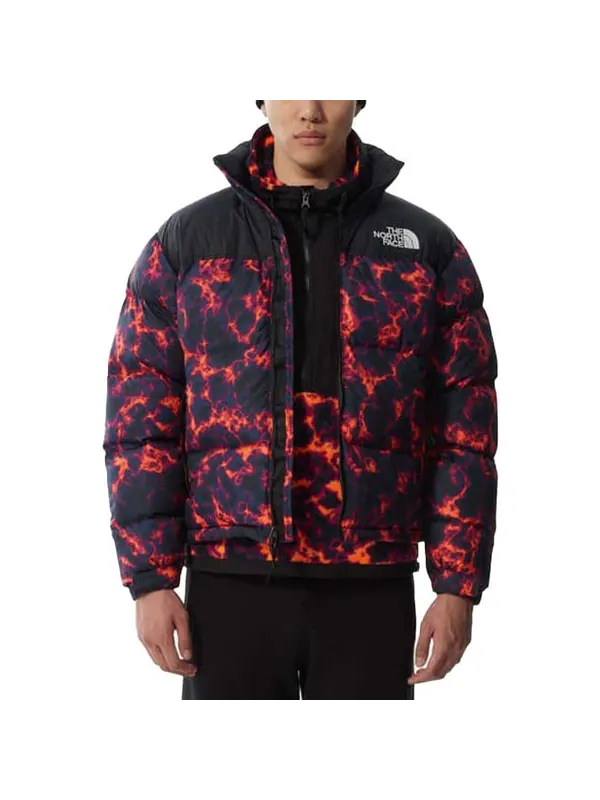 Куртка 1996 retro nuptse 700 jacket 'red' The North Face — изображение 3 из 4, красный