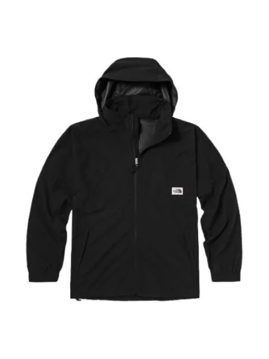 Куртка logo waterproof jacket 'black' The North Face — изображение 1 из 2, черный