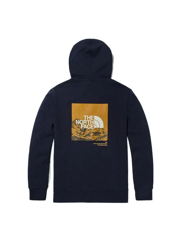 Толстовка ss22 logo hoodie 'navy' The North Face — изображение 1 из 4, темно-синий