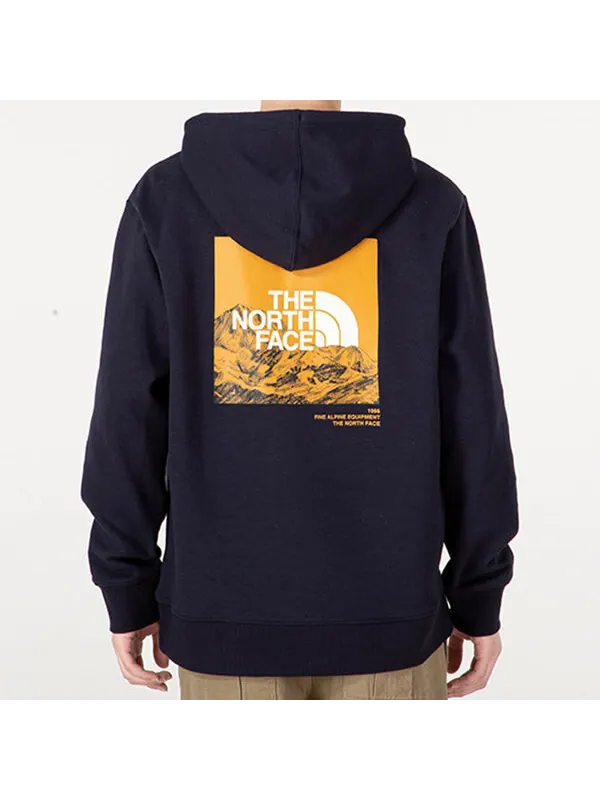 Толстовка ss22 logo hoodie 'navy' The North Face — изображение 4 из 4, темно-синий