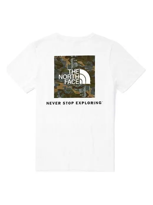Футболка ss22 logo t-shirt 'white' The North Face — изображение 1 из 4, белый