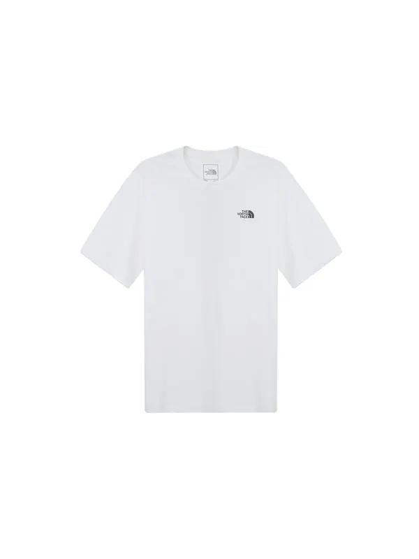 Футболка logo t-shirt 'white' The North Face — изображение 2 из 4, белый